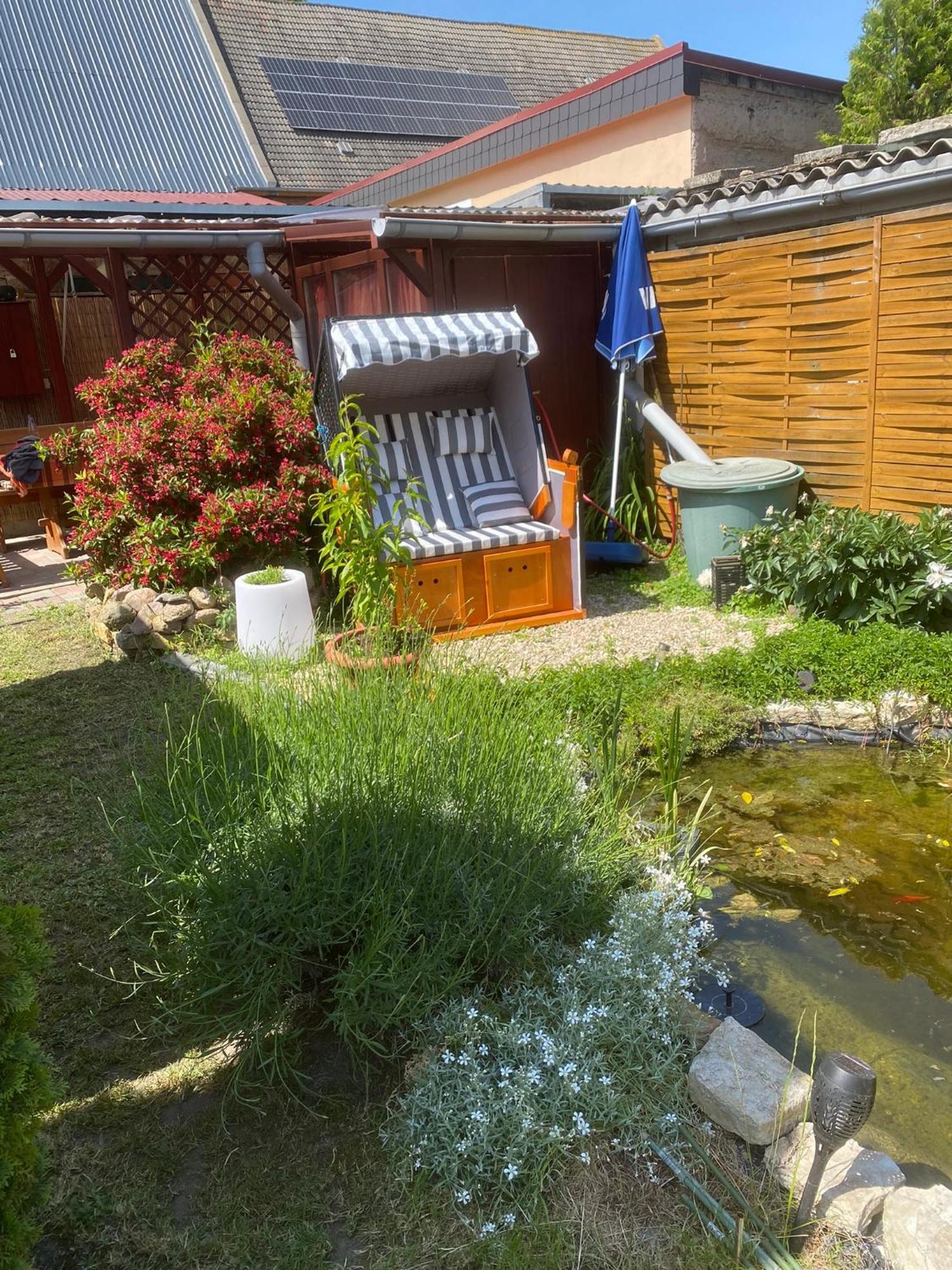Pension Am Werder Bernburg Bagian luar foto